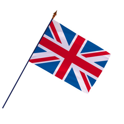 Drapeau United Kingdom sur hampe 60 x 90 cm