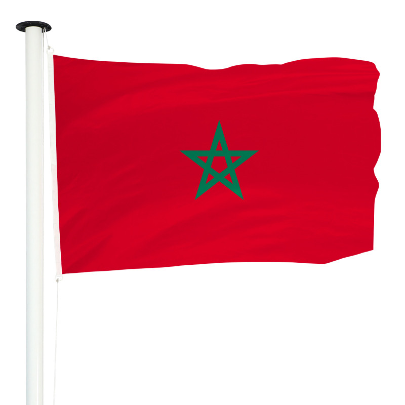 Drapeau Maroc - Drapeau Officiel pour mât