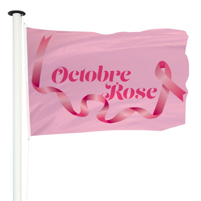 Drapeau Octobre Rose