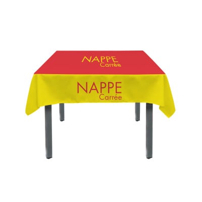 Nappe personnalisée carrée