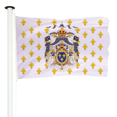 Drapeau Royaume de France : pour mât