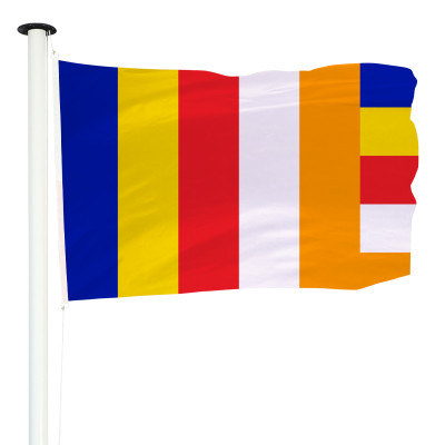 Drapeau Bouddhisme : pour mât