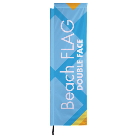 Beach flag - Oriflamme POTENCE Double Face (Voile seule) - MACAP