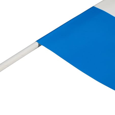 Drapeau Papier personnalisé à agiter (Hampe en plastique) - vue gros plan -MACAP