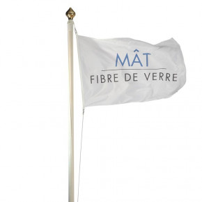 Mât de drapeau en acier inoxydable - Mâts de drapeau - MTO Nautica Store