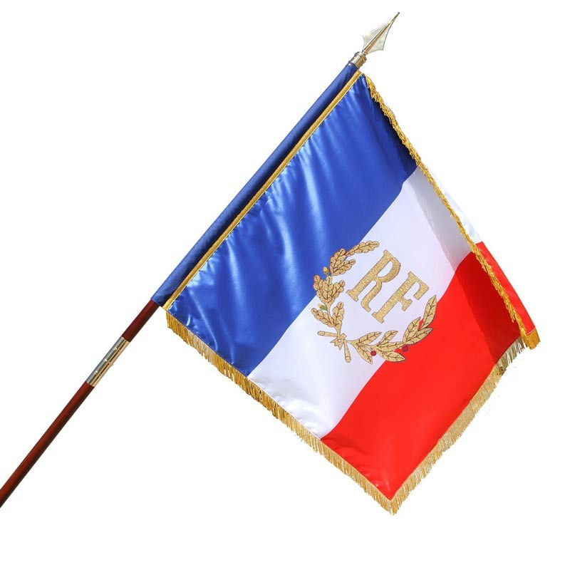 Drapeau français, drapeau tricolore sur Tête à modeler