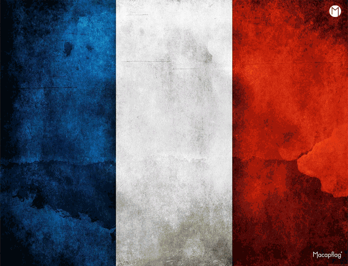 DRAPEAU FRANCE - Couleurs du drapeau français