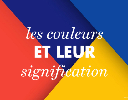 La signification des couleurs