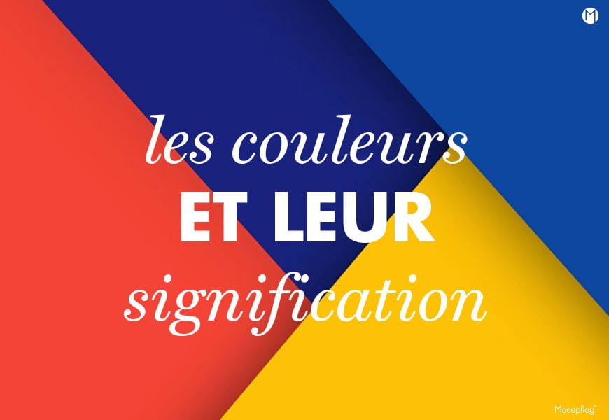 La signification des couleurs