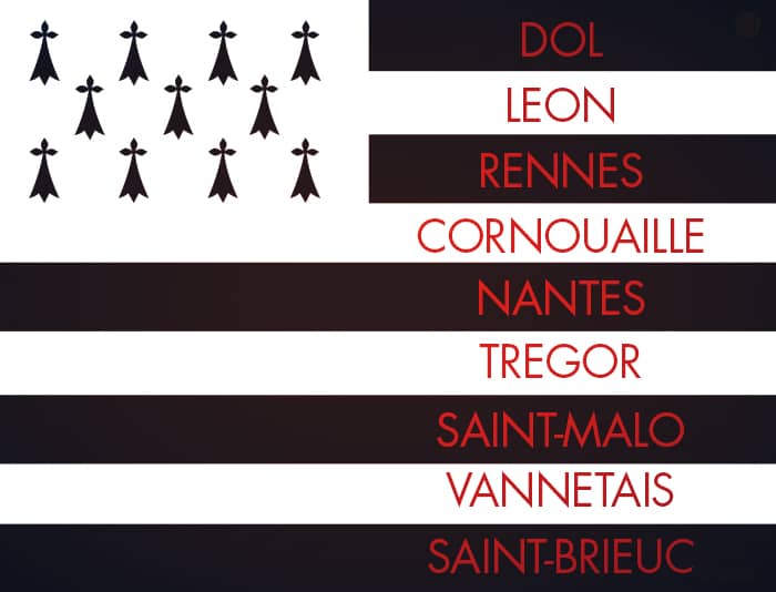 Focus sur le drapeau breton, origines, signification, design, modèles