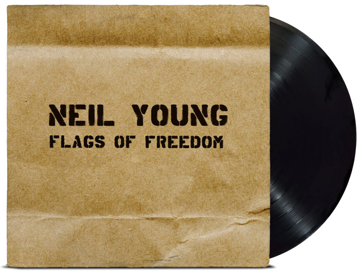 Neil Youg flags of freedom