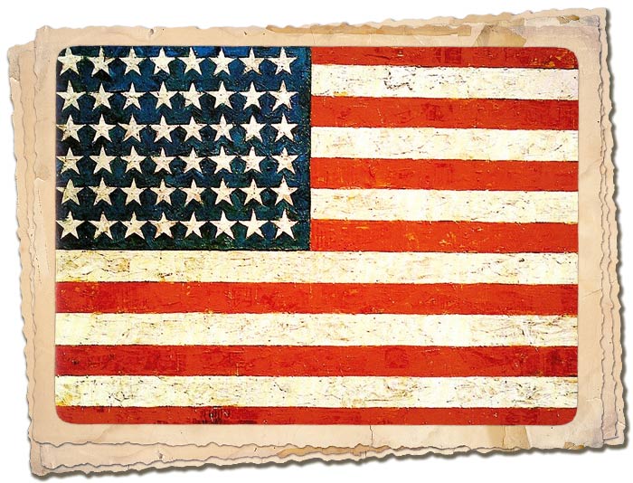 Flag par Jasper Johns