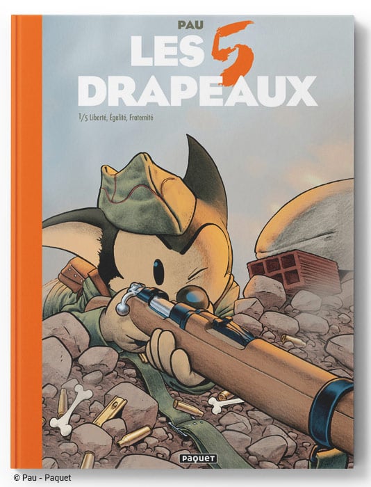 Couverture livre les 5 drapeaux