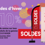 Soldes hivers 2024 2025 supports de communication